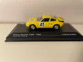 Simca Abarth 1300 yellow number 43 - 24 Hours of Le Mans 1962