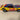 Pontiac GTO giel, blaut an rout - BUDWEISER Bieren - MATCHBOX (am amerikanesche Auto)
