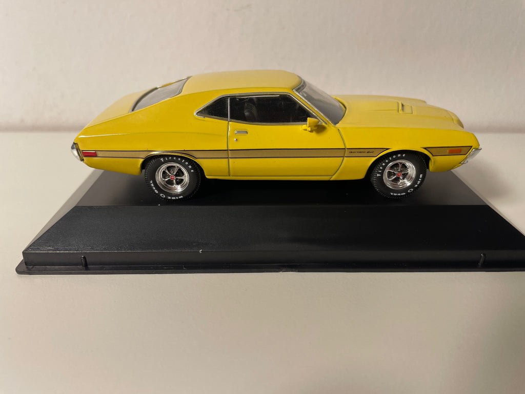 Ford Gran Torino Sport giel aus 1972 (amerikaneschen Auto)