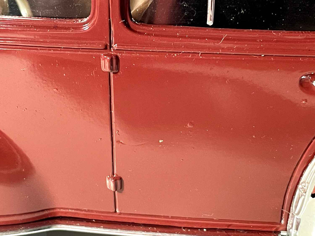 Renault 4CV bordeaux - Solido (Echelle 1/18ème)