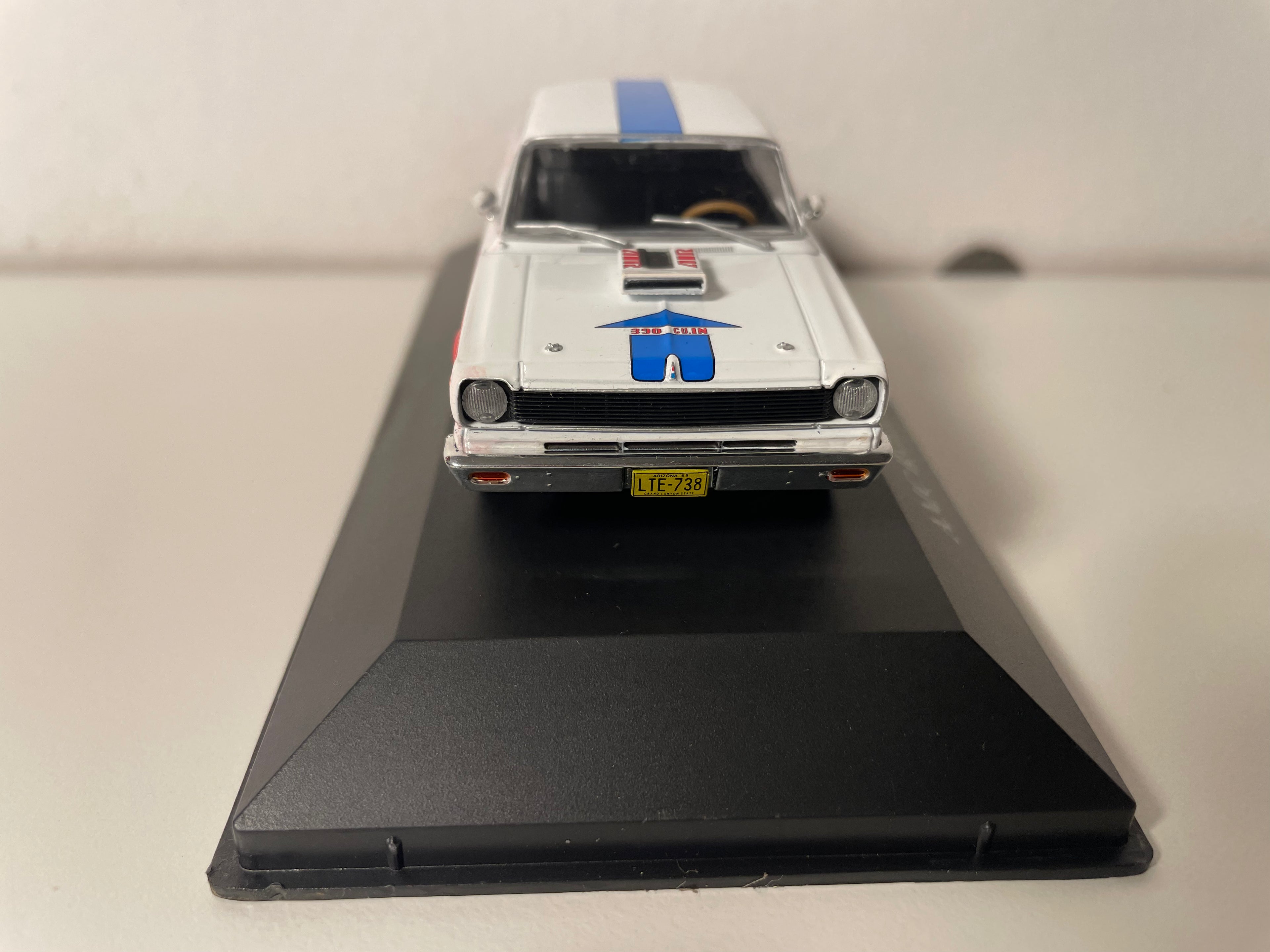1969 AMC Rambler Hurst/SC White, Red and Blue (American Car)