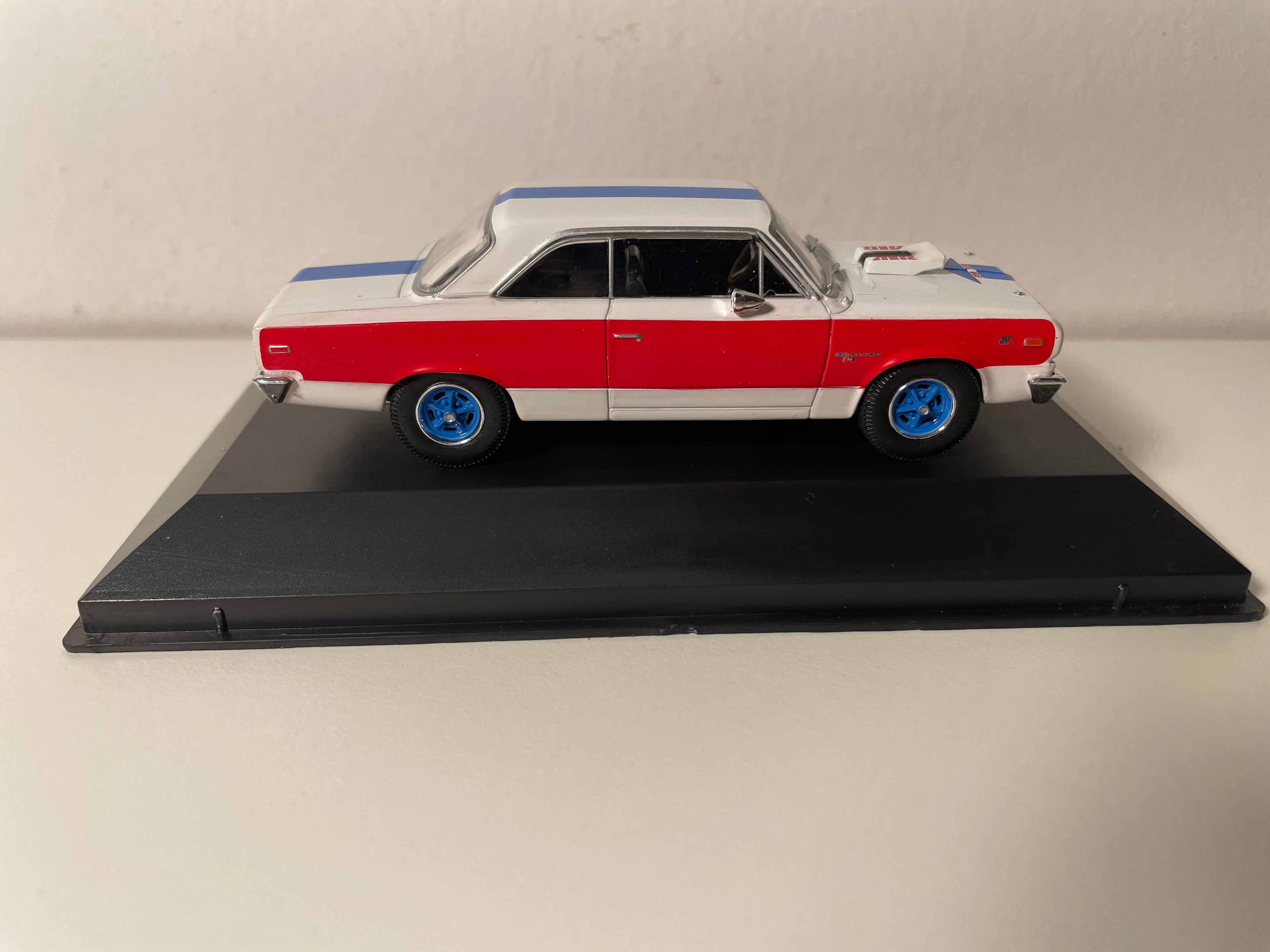1969 AMC Rambler Hurst/SC White, Red and Blue (American Car)