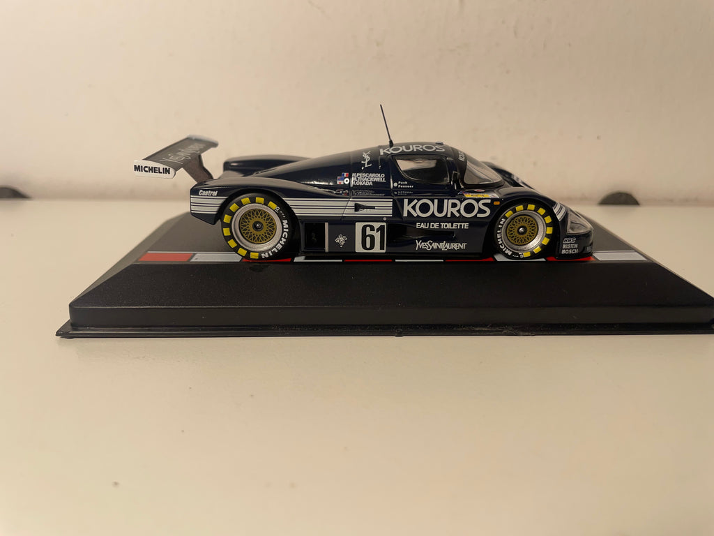 Sauber C9 Dunkelblau Nummer 61 - 24 Stunden von Le Mans 1987