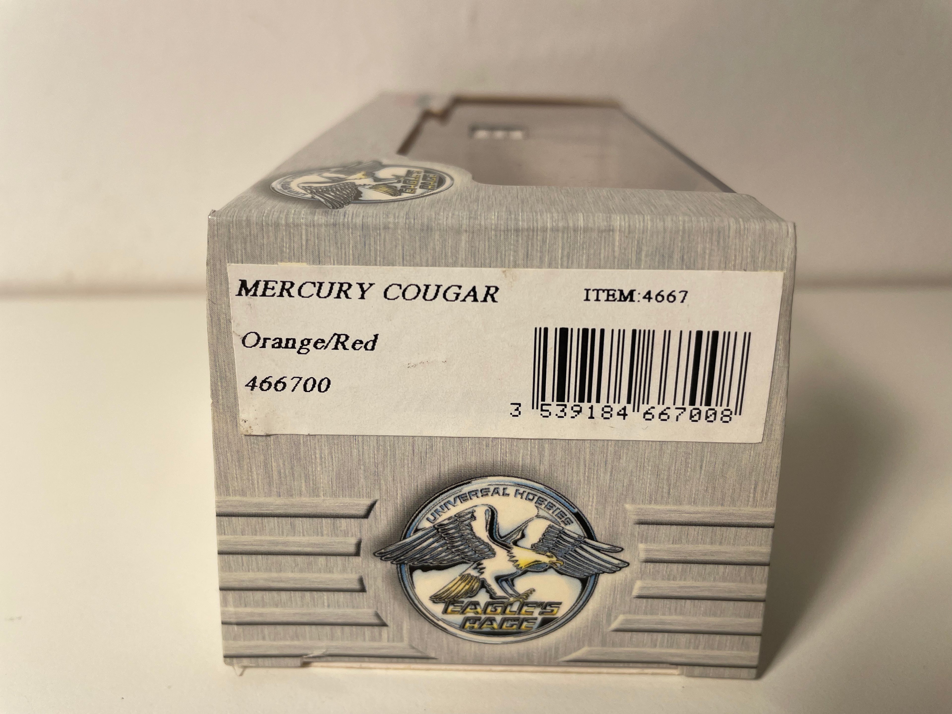 Mercury Cougar orange däischdegt - Legend Serien - Universal Hobbies (amerikaneschen Auto)