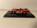 Ferrari 312PB rouge numéro 16 - 24 heures du Mans de 1973