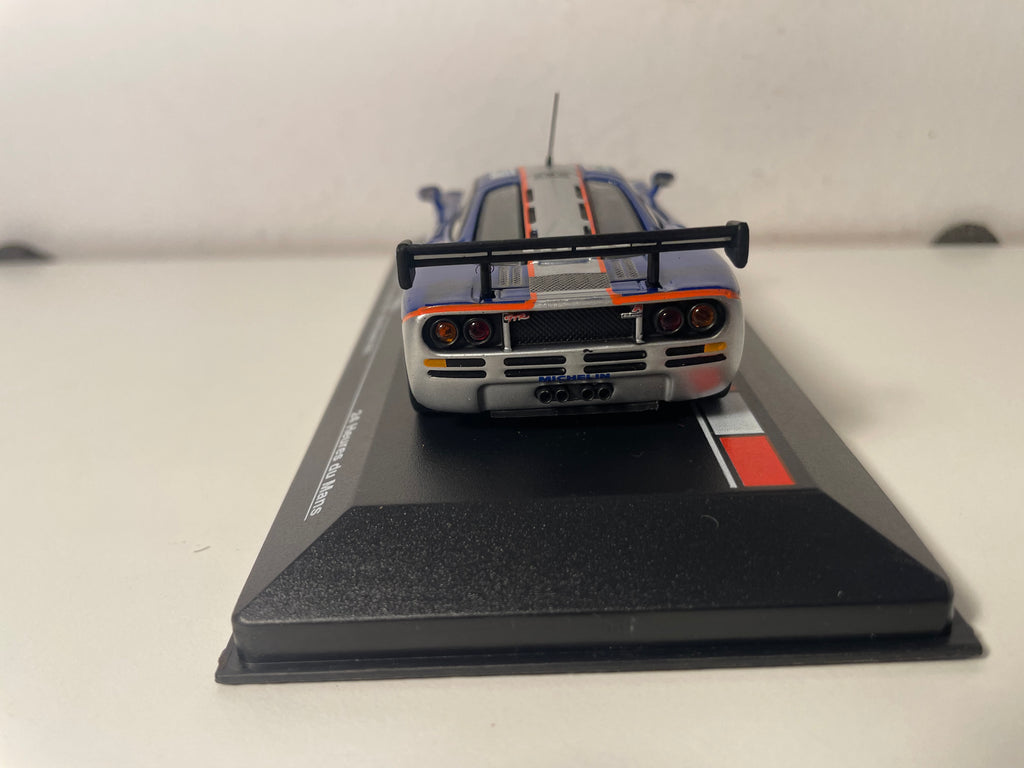 McLaren F1 GTR blau, grau und orange Nummer 24 - 24 Stunden von Le Mans 1995