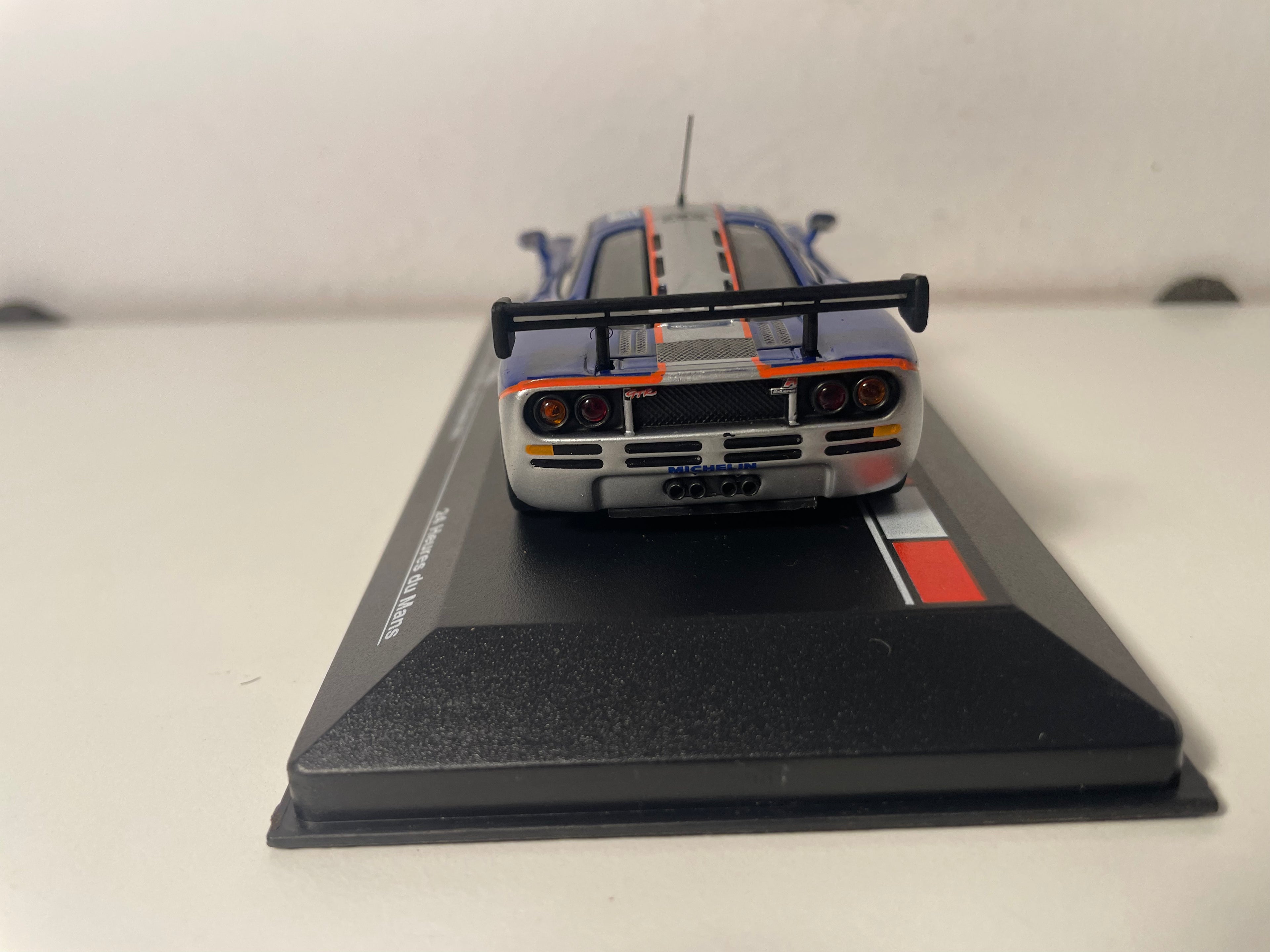 McLaren F1 GTR blau, grau und orange Nummer 24 - 24 Stunden von Le Mans 1995