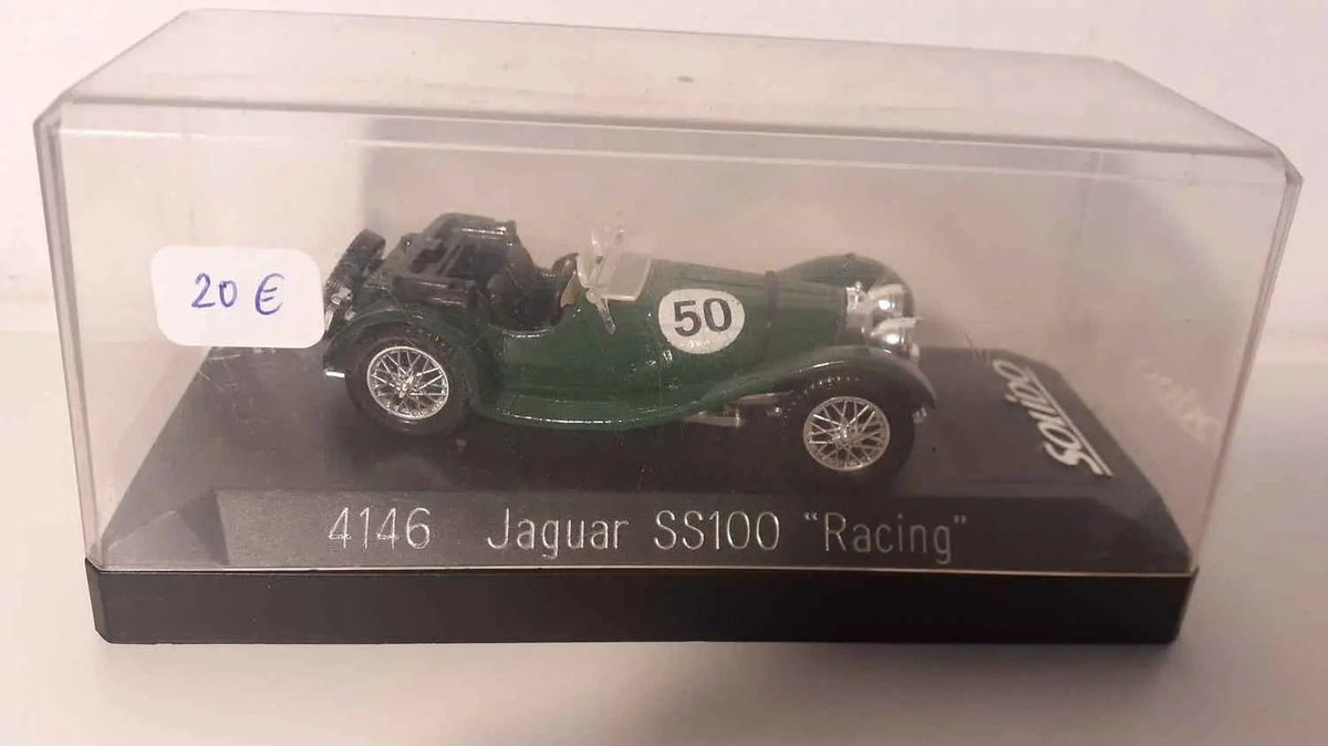 Jaguar SS100 Racing verte (Solido référence 4146) Bernard Miniatures