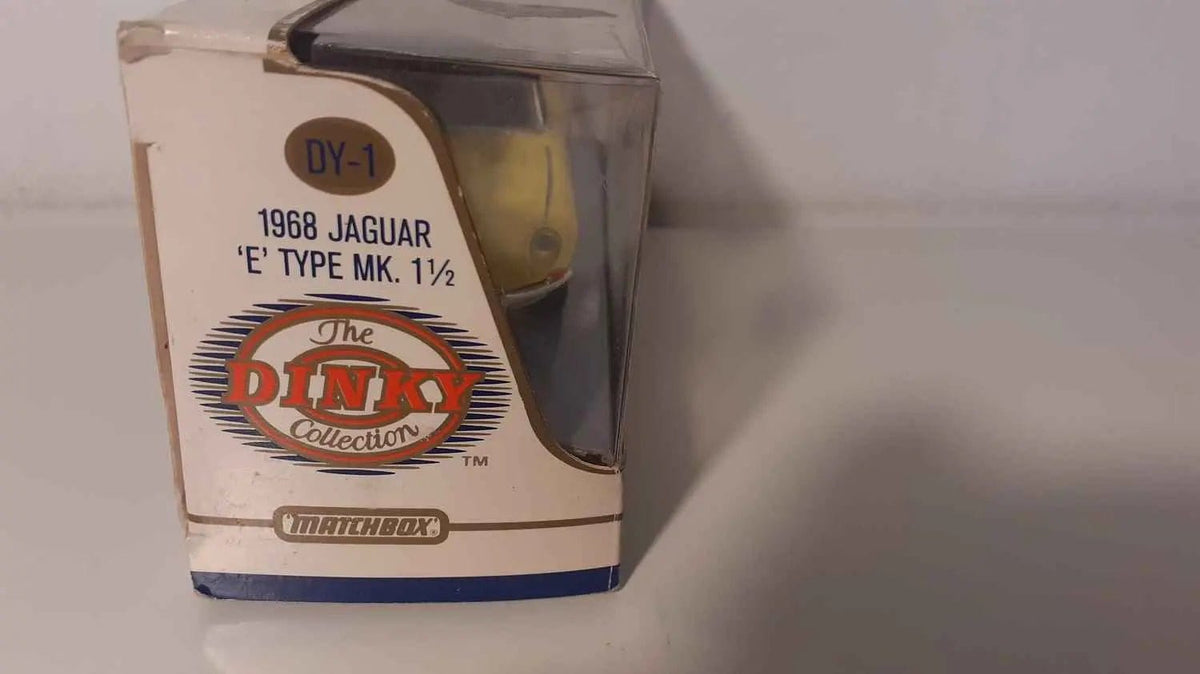 Jaguar type E jaune de 1968 (Dinky - Matchbox) Bernard Miniatures