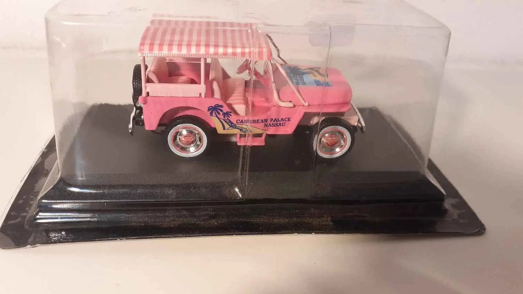 Jeep Surrey rose de 1960 Bernard Miniatures