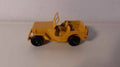 Jeep Willys jaune version civile Dinky-Toys (Editions Atlas) SANS boite Bernard Miniatures