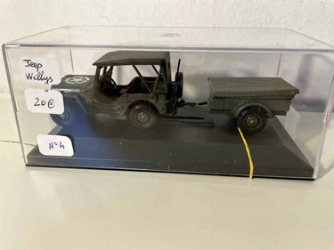 Jeep Willys + remorque (collection Solido) - boite N°4 Bernard Miniatures