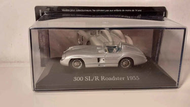 Mercedes 300 SL/R Roadster grise de 1955 Bernard Miniatures
