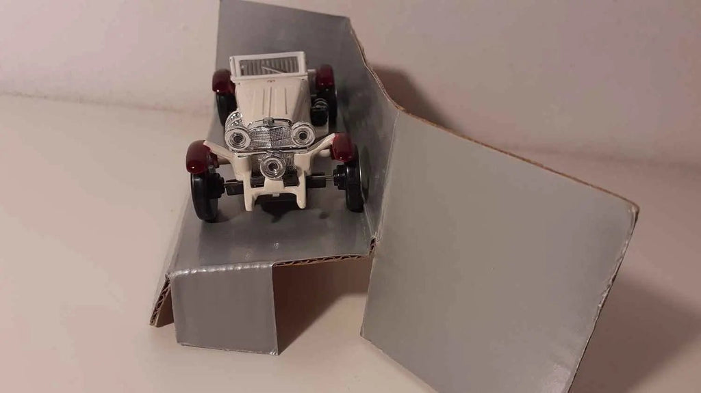Mercedes-Benz SSKL blanche de 1931 Bernard Miniatures
