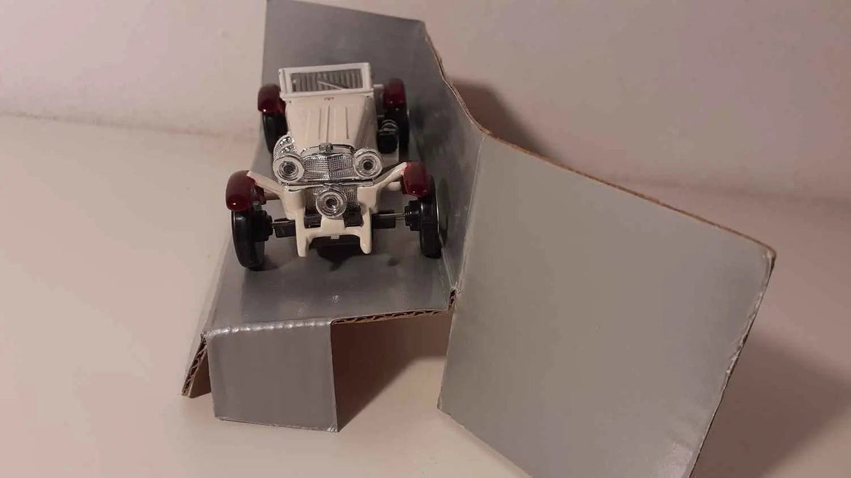 Mercedes-Benz SSKL blanche de 1931 Bernard Miniatures