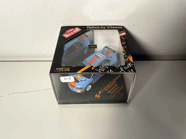 Mitsubishi Lancer Evolution IX aux couleurs de GULF (bleue et orange) - rallye d'Ireland de 2009 - numéro 63e 1969 numéro 6 Bernard Miniatures