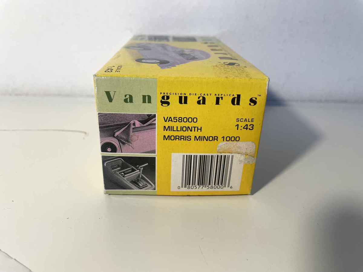 Morris Minor 1000 violette (collection Vanguards) Bernard Miniatures