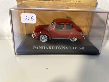 Panhard Dyna X marron de 1950 Bernard Miniatures