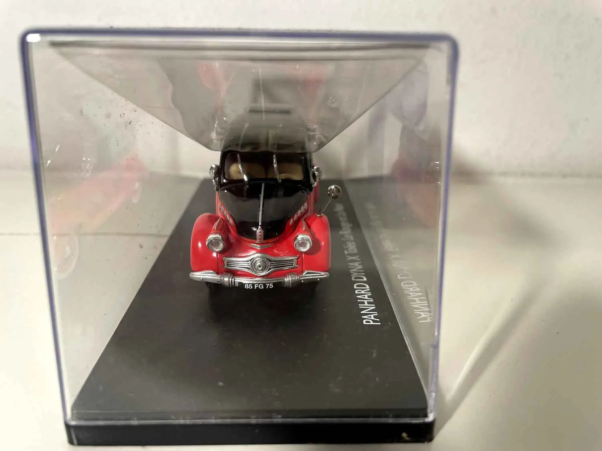 Panhard Dyna X tôlée rouge et noir (Parfums Le Rouge et le Noir) ELIGOR Bernard Miniatures