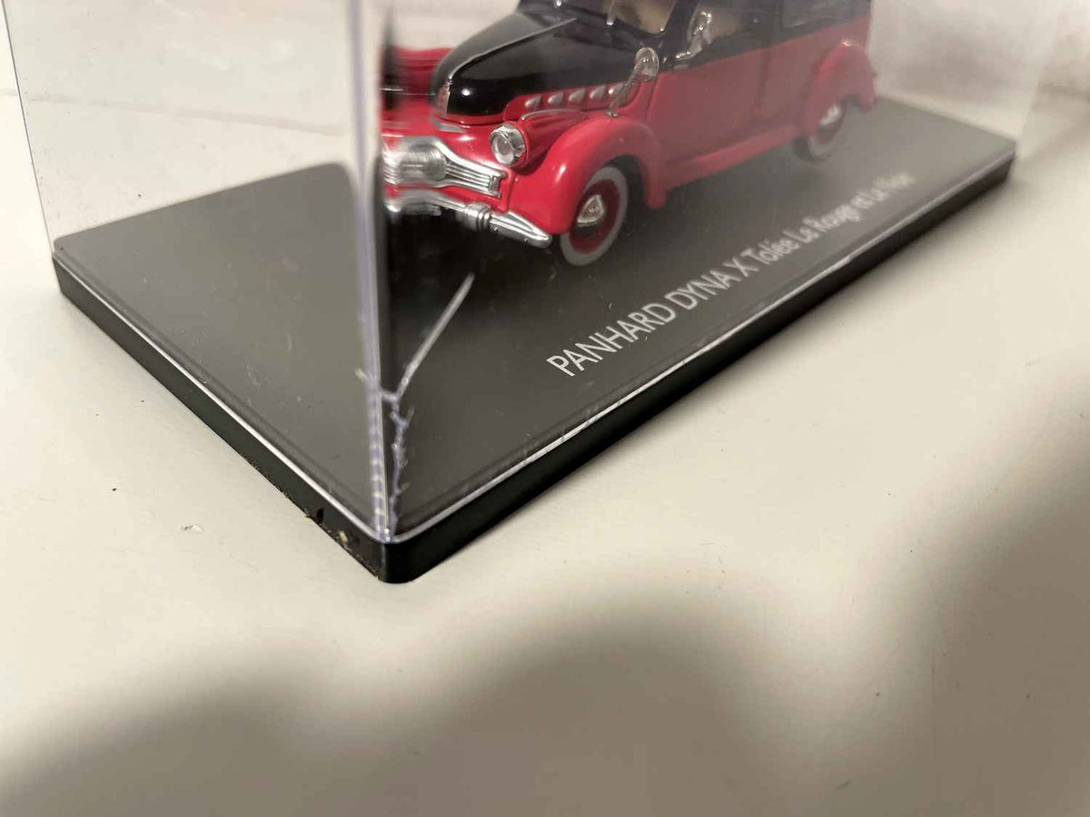 Panhard Dyna X tôlée rouge et noir (Parfums Le Rouge et le Noir) ELIGOR Bernard Miniatures