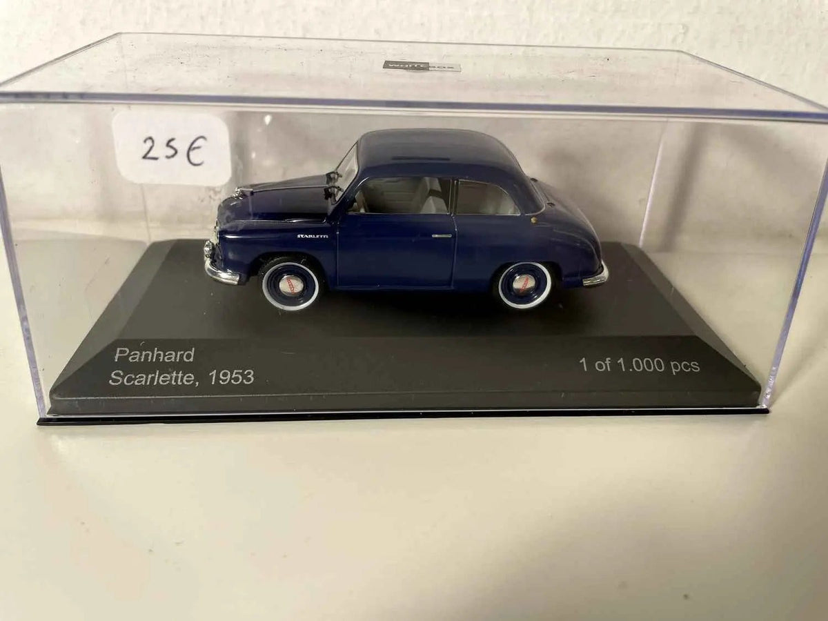 Panhard Scarlette bleue de 1953 Bernard Miniatures