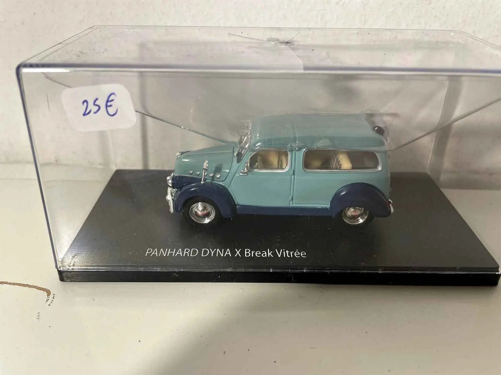 Panhard dyna X break vitrée verte et bleue (Eligor) Bernard Miniatures
