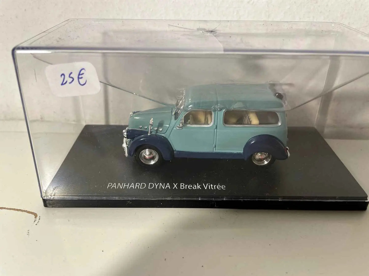 Panhard dyna X break vitrée verte et bleue (Eligor) Bernard Miniatures