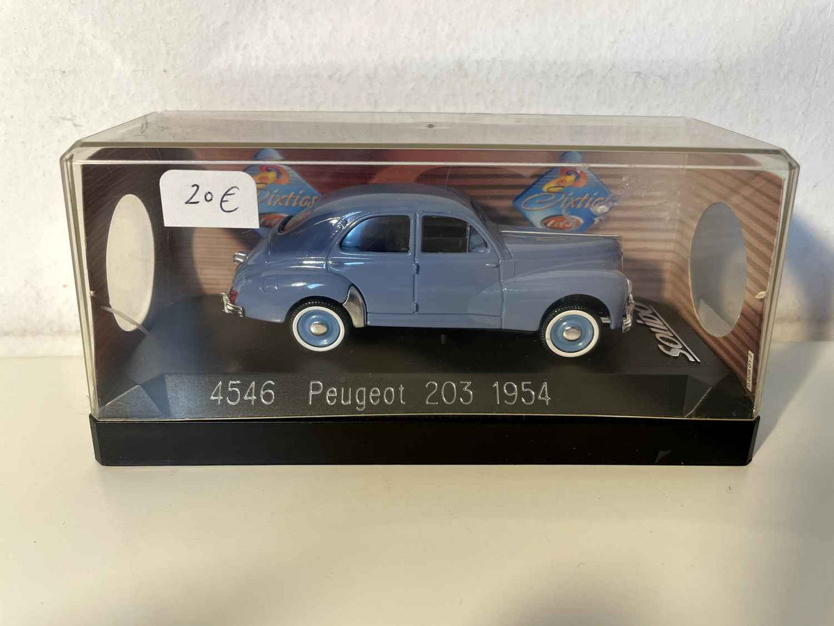 Peugeot 203 bleue de 1954 (Solido référence 4546) Bernard Miniatures