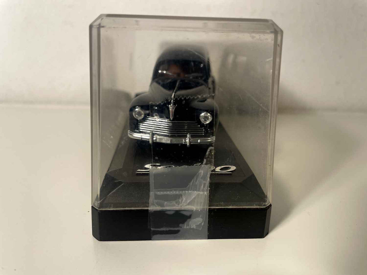 Peugeot 203 bleue foncée Raid (Solido référence 4565) Bernard Miniatures