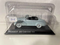 Peugeot 203 cabriolet bleue de 1954 Bernard Miniatures