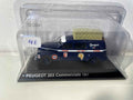 Peugeot 203 commerciale bleue de 1951 (rallye Paris - Le Cap - Paris) Bernard Miniatures