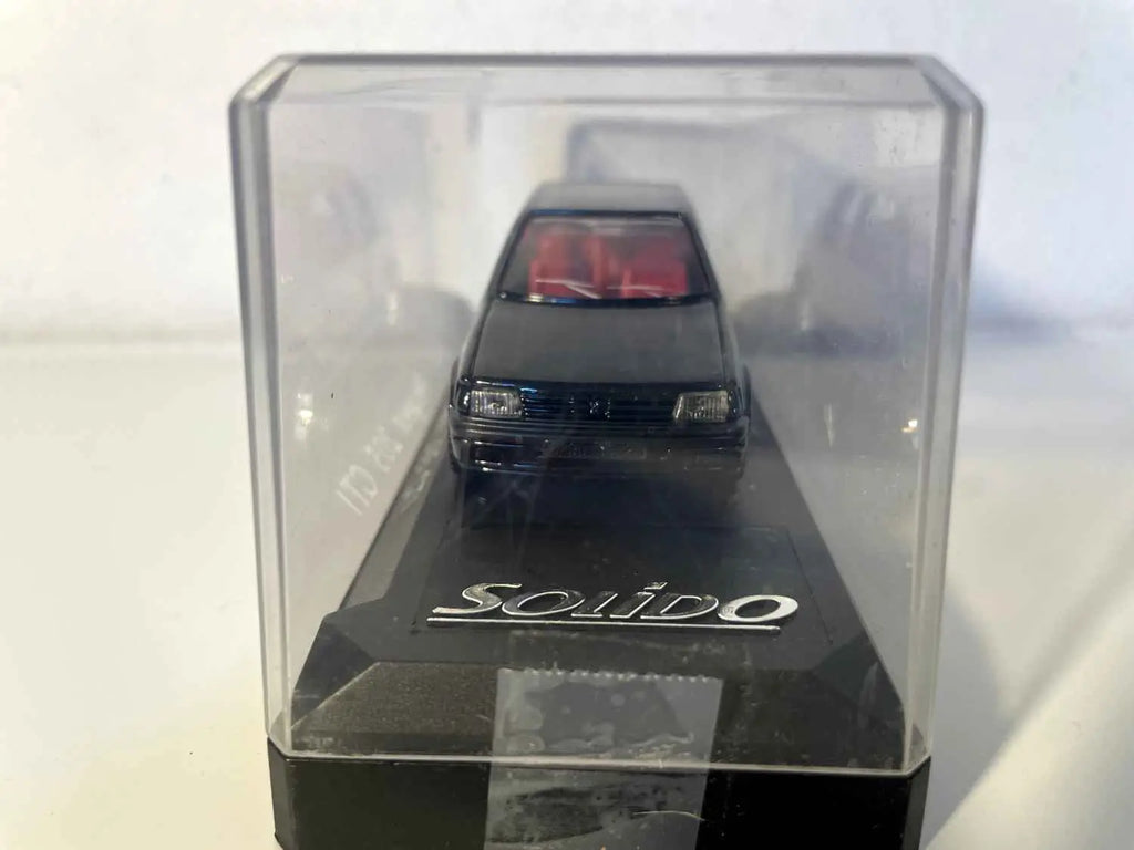 Peugeot 205 GTI noire (Solido référence 1842) Bernard Miniatures