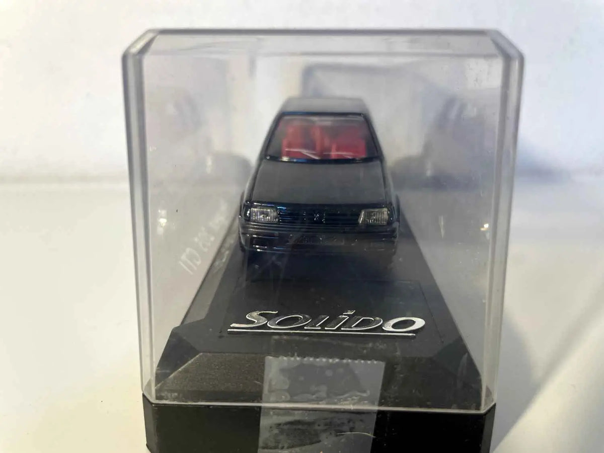 Peugeot 205 GTI noire (Solido référence 1842) Bernard Miniatures