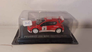 Peugeot 206 WRC (rallye de monté-Carlo de 2003) Bernard Miniatures