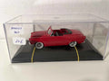 Peugeot 403 rouge cabriolet (boite plexi) Bernard Miniatures