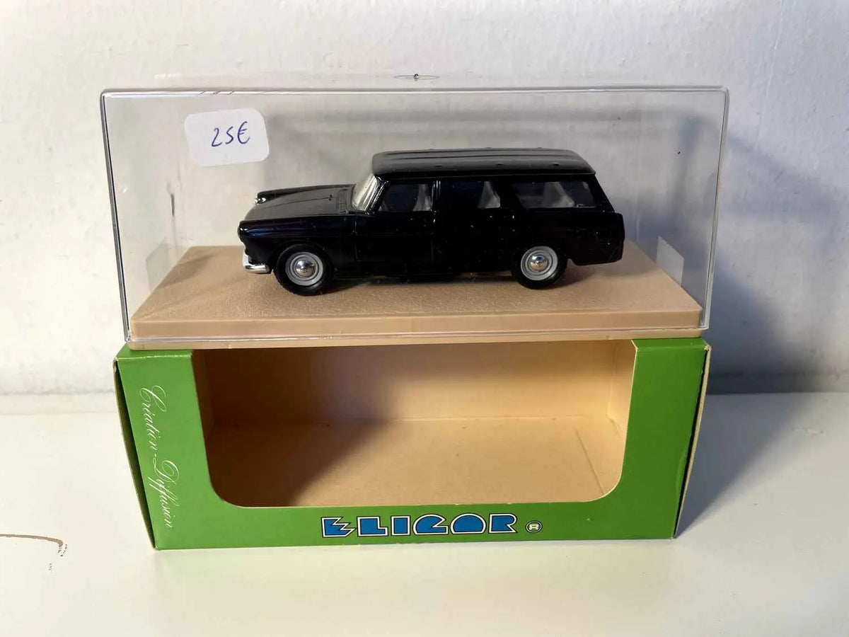 Peugeot 404 break noire de 1964 (Eligor) Bernard Miniatures
