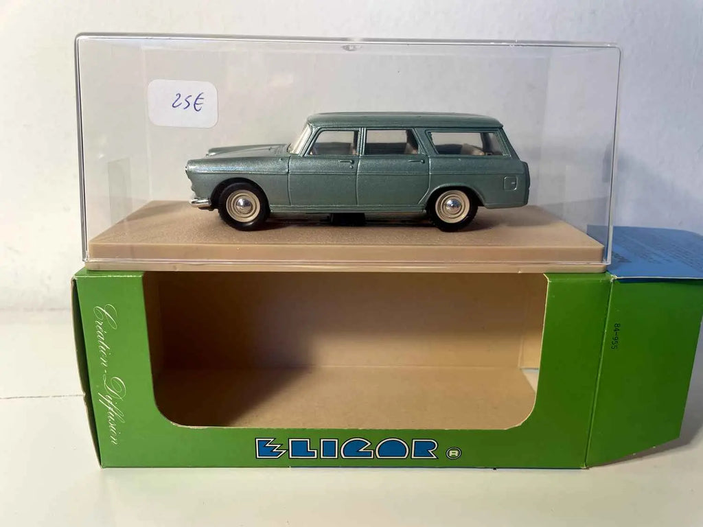 Peugeot 404 break verte de 1964 (Eligor) Bernard Miniatures