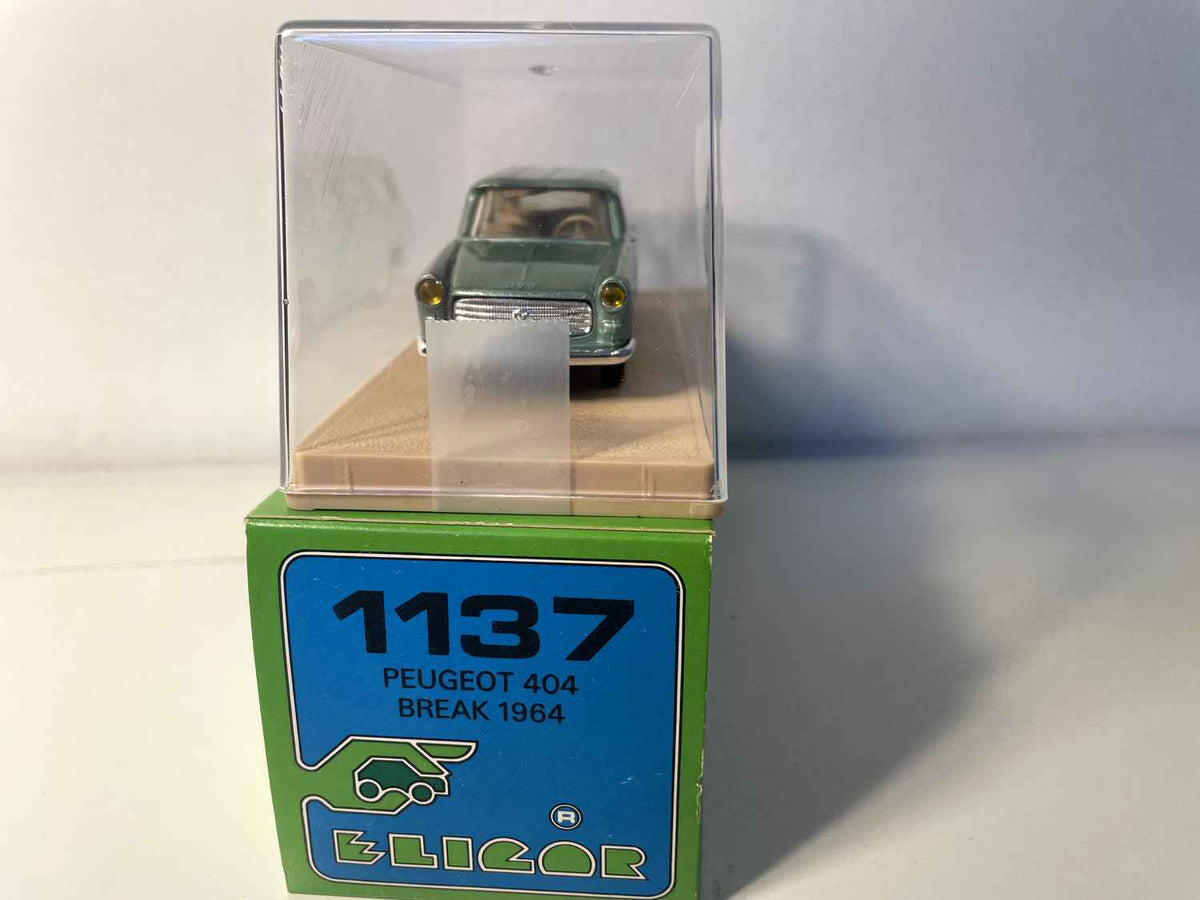 Peugeot 404 break verte de 1964 (Eligor) Bernard Miniatures