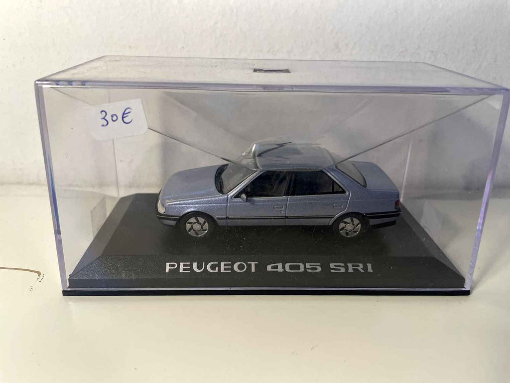 Peugeot 405 berline SRI bleue (Norev) Bernard Miniatures