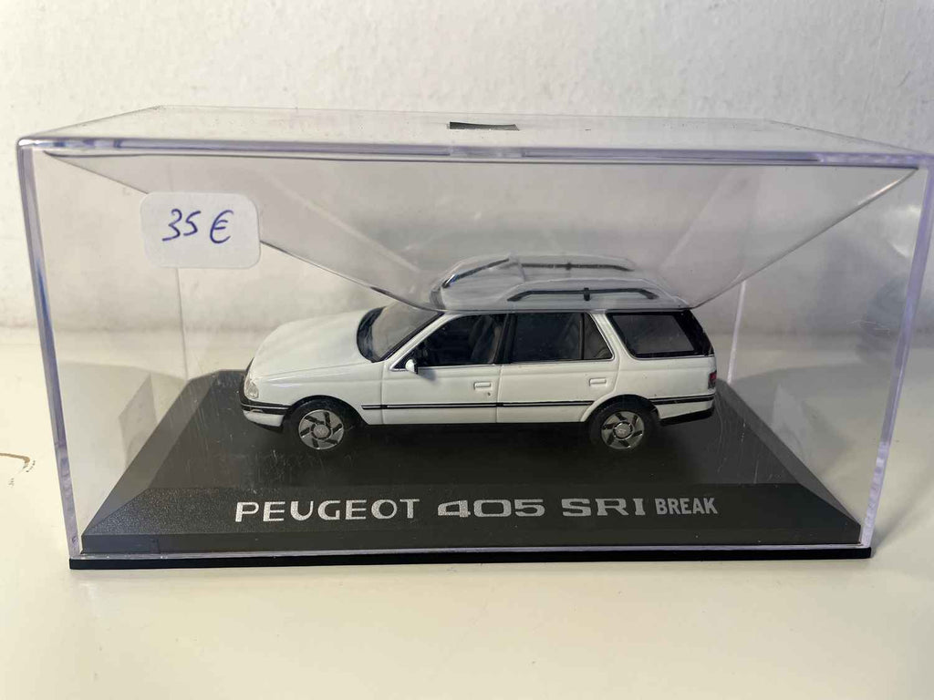 Peugeot 405 break SRI blanche (Norev) Bernard Miniatures