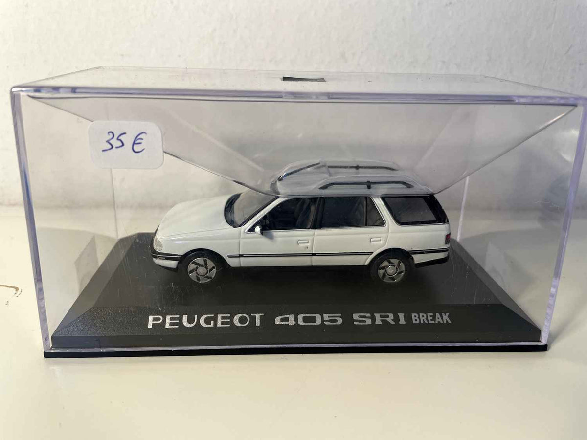 Peugeot 405 break SRI blanche (Norev) Bernard Miniatures