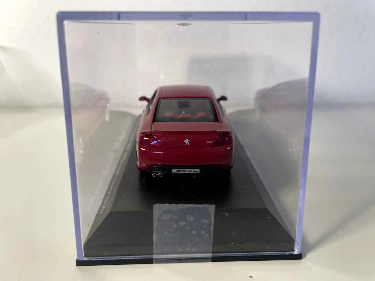 Peugeot 407 coupé Prologue bordeaux (Concept Car GENEVE 2005) (Norev) Bernard Miniatures