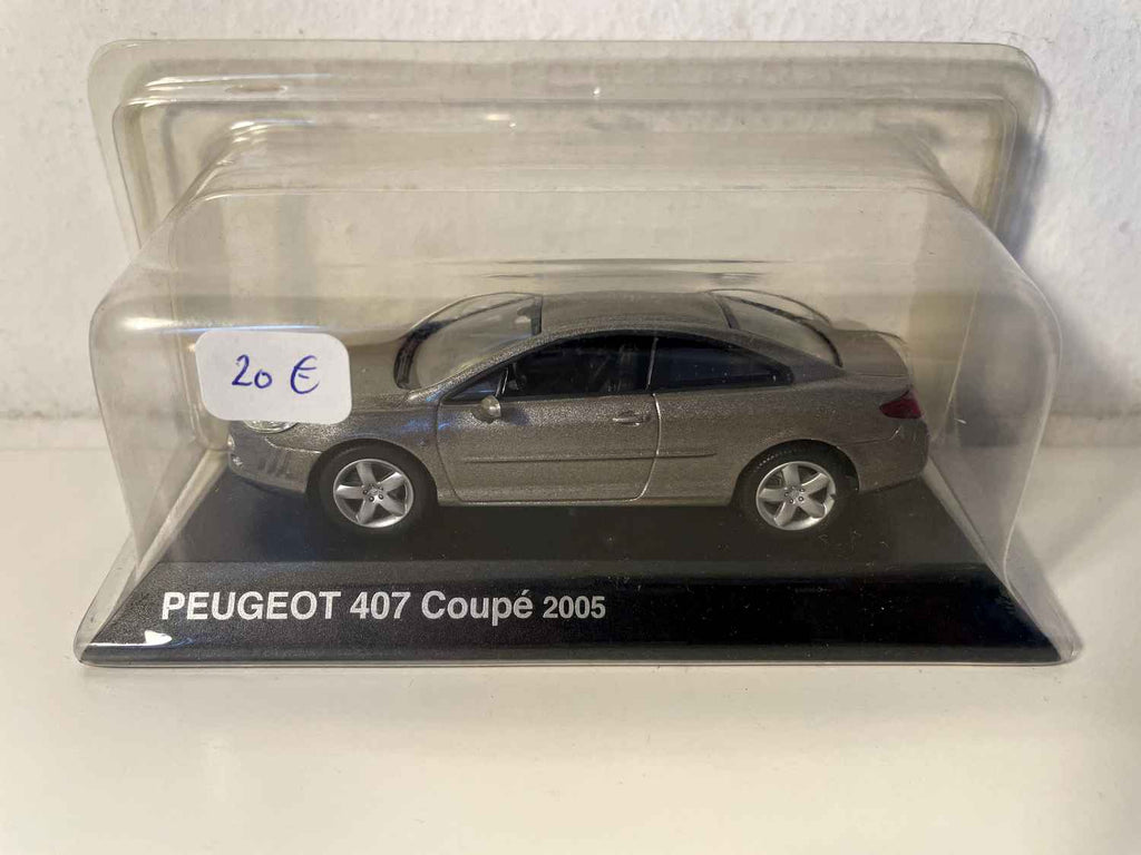 Peugeot 407 coupé marron de 2005 Bernard Miniatures