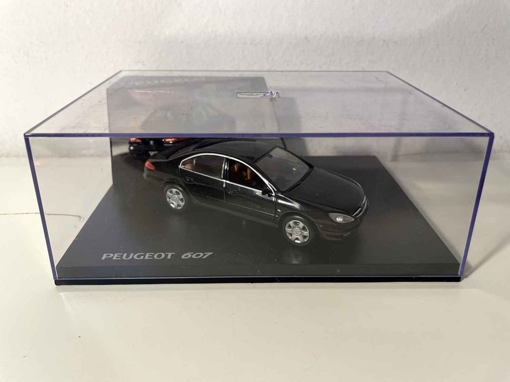 Peugeot 607 noire de 2000 (Coffret boite rectangle) Norev Bernard Miniatures