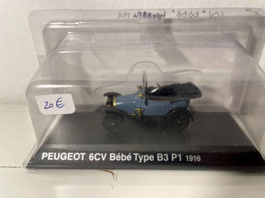 Peugeot 6CV Bébé type B3 P1 de 1916 Bernard Miniatures