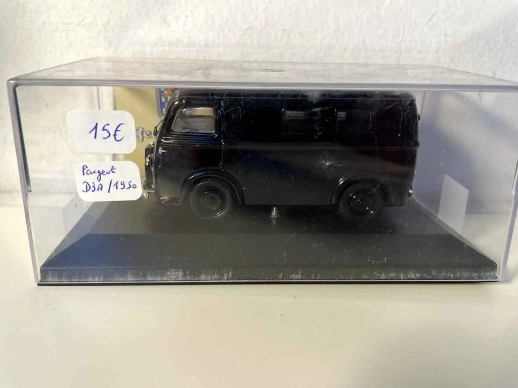 Peugeot D3A noir POLICE 1950 Bernard Miniatures