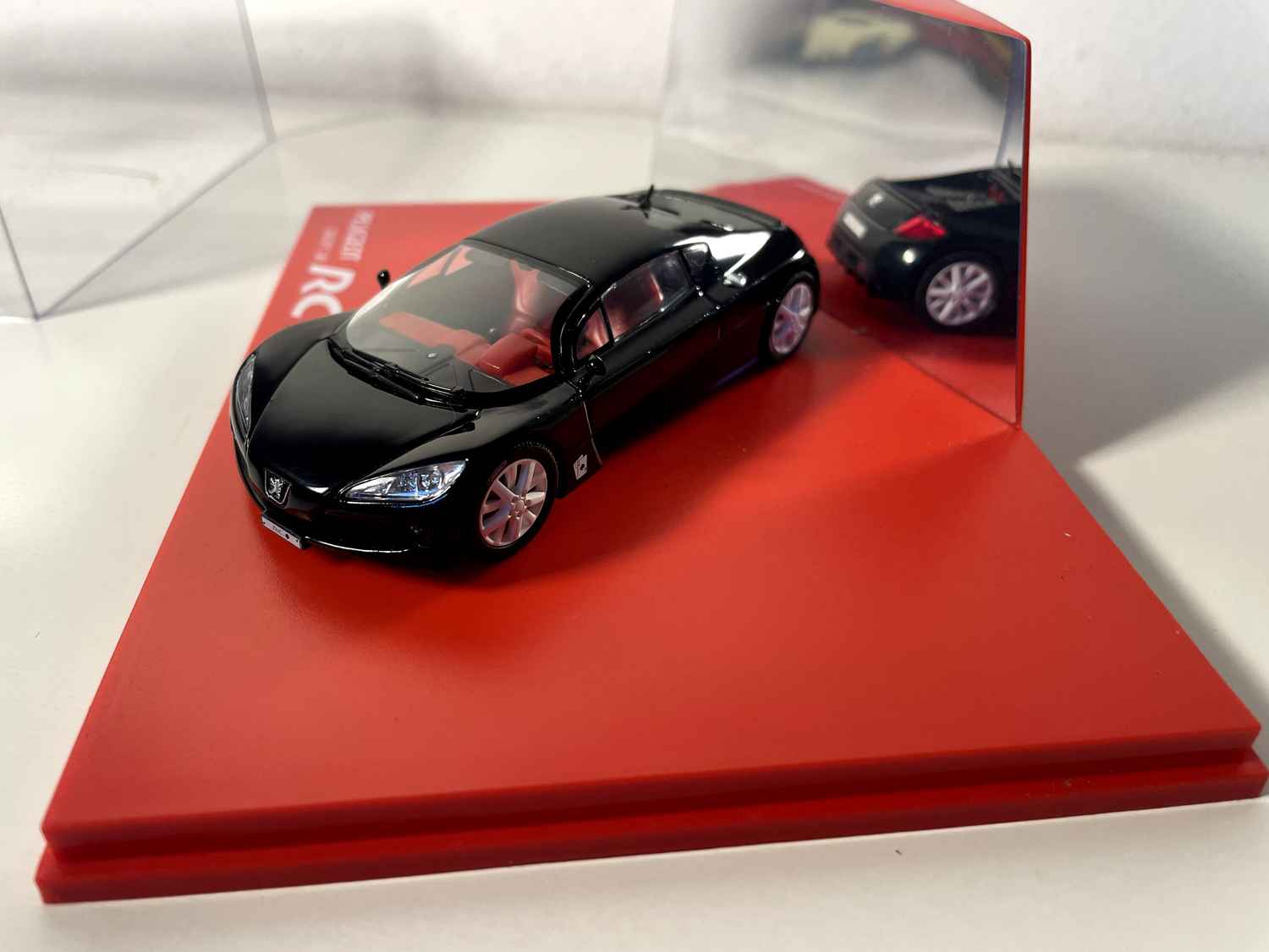 Peugeot RC Coeur noire Concet Car (coffret boite rectangle) Norev Bernard Miniatures