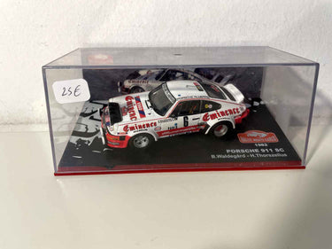 Porsche 911 SC blanche numéro 6 - rallye de Monté-Carlo 1982 Bernard Miniatures