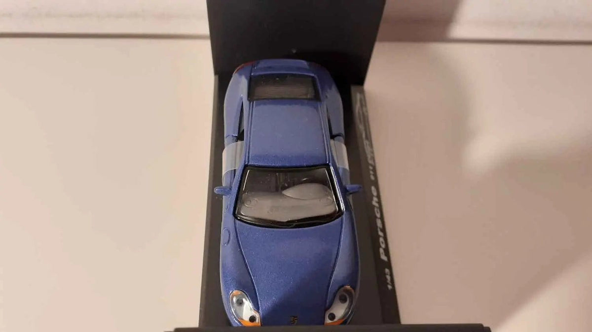 Porsche 911 coupé bleue Bernard Miniatures