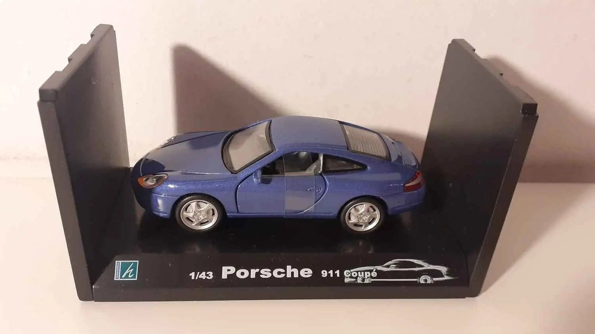 Porsche 911 coupé bleue Bernard Miniatures